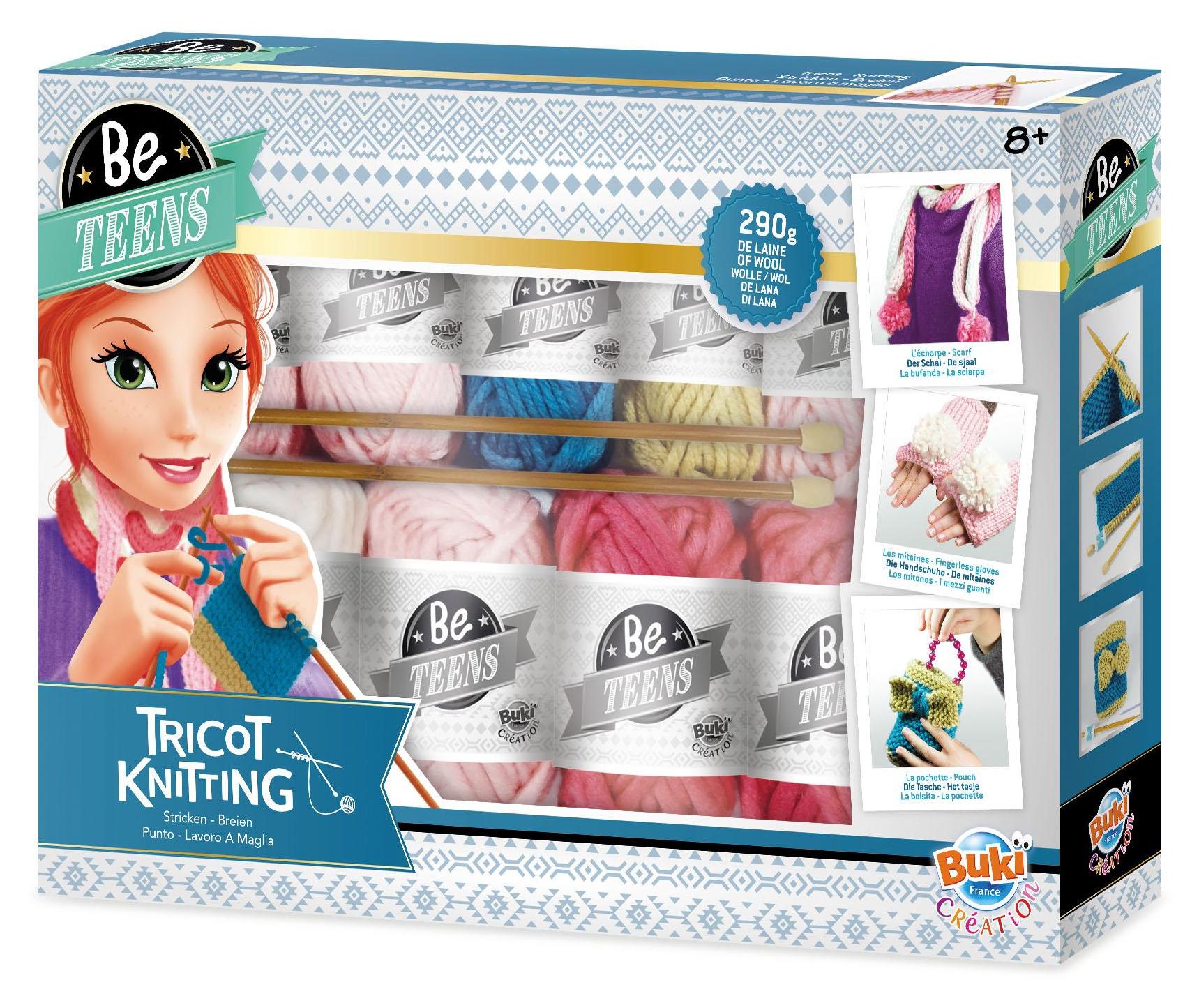 Buki France Buki Strickset Tricot fr Kinder - kreatives Spielzeug BE002