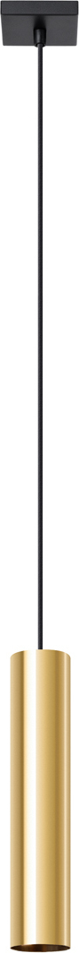 Pendelleuchten LAGOS 1 glanzgold 1xGU10 10W Stahl 100x8x8cm Sollux Lighting