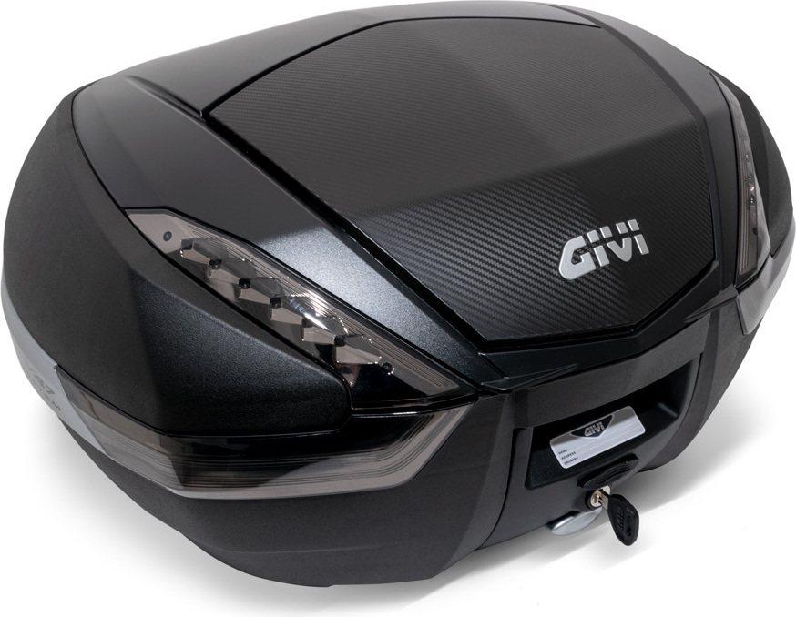 Givi V47NNT Tech Monokey Top-Case In Carbon-Look Transparent