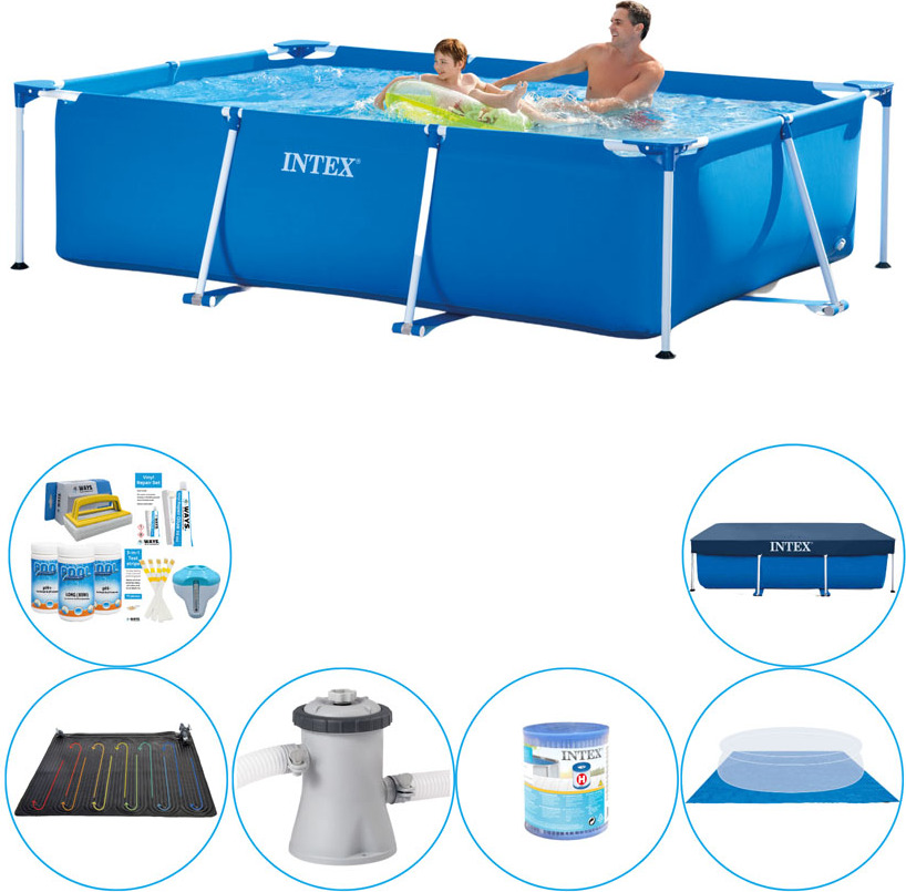 Bazén Intex Frame Pool Deluxe Swimming Pool Angebot - 260 x 160 x 65 cm