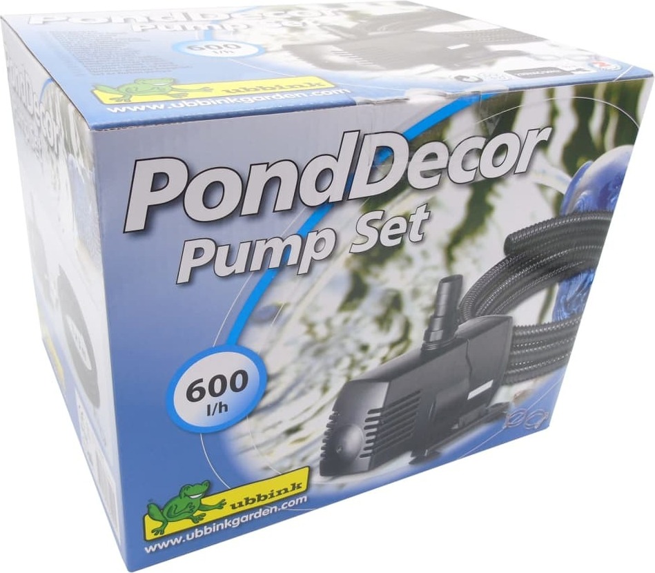 Ubbink Pump Set für Teichbrunnen SoArte Schwarz 1386290 409276