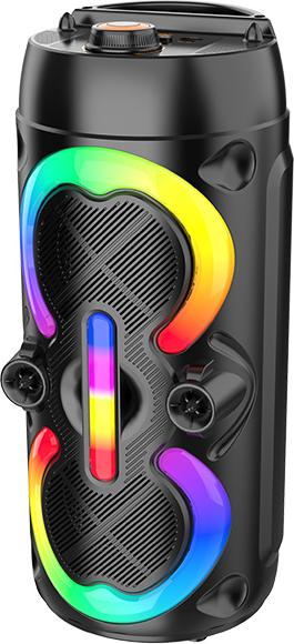 Tracer POWERVOX P1 TWS BT, 2.0 kanály/kanálov, 20 W, 20 W, Káblový a bezdrôtový, Prenosný stereo reproduktor, Čierna