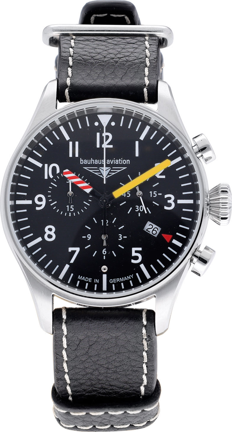 Bauhaus 2788-5 Pánsky chronograf Aviation Black