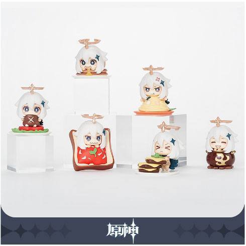 MiHoYo Genshin Impact Mini-Figuren 6er-Pack Paimon 6 cm 925