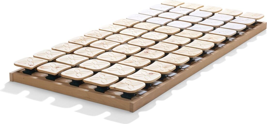 Natur24 Natura Tellerrost Metallfrei 120 x 200 cm Zirbe mit Schulterabsenkung 5006-ZR