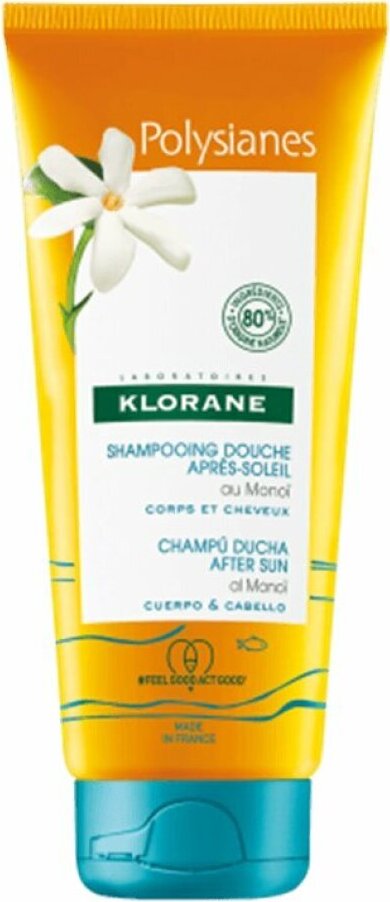 Klorane Polysianes After-Sun Shower Shampoo 200 ml