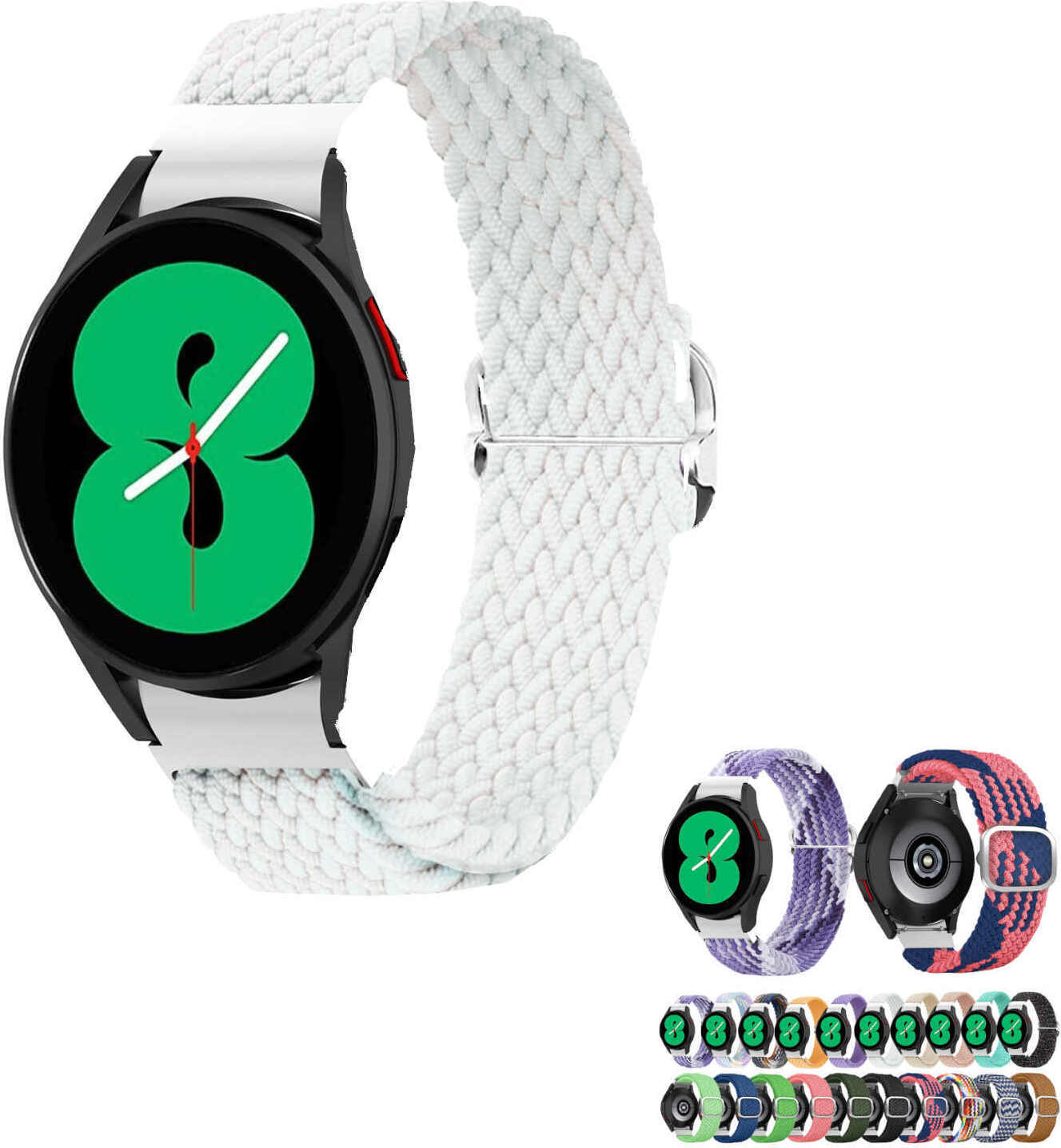 Pre Samsung Galaxy Watch FE 6 5 4 Normal Pro Classic Nylon Arm Band