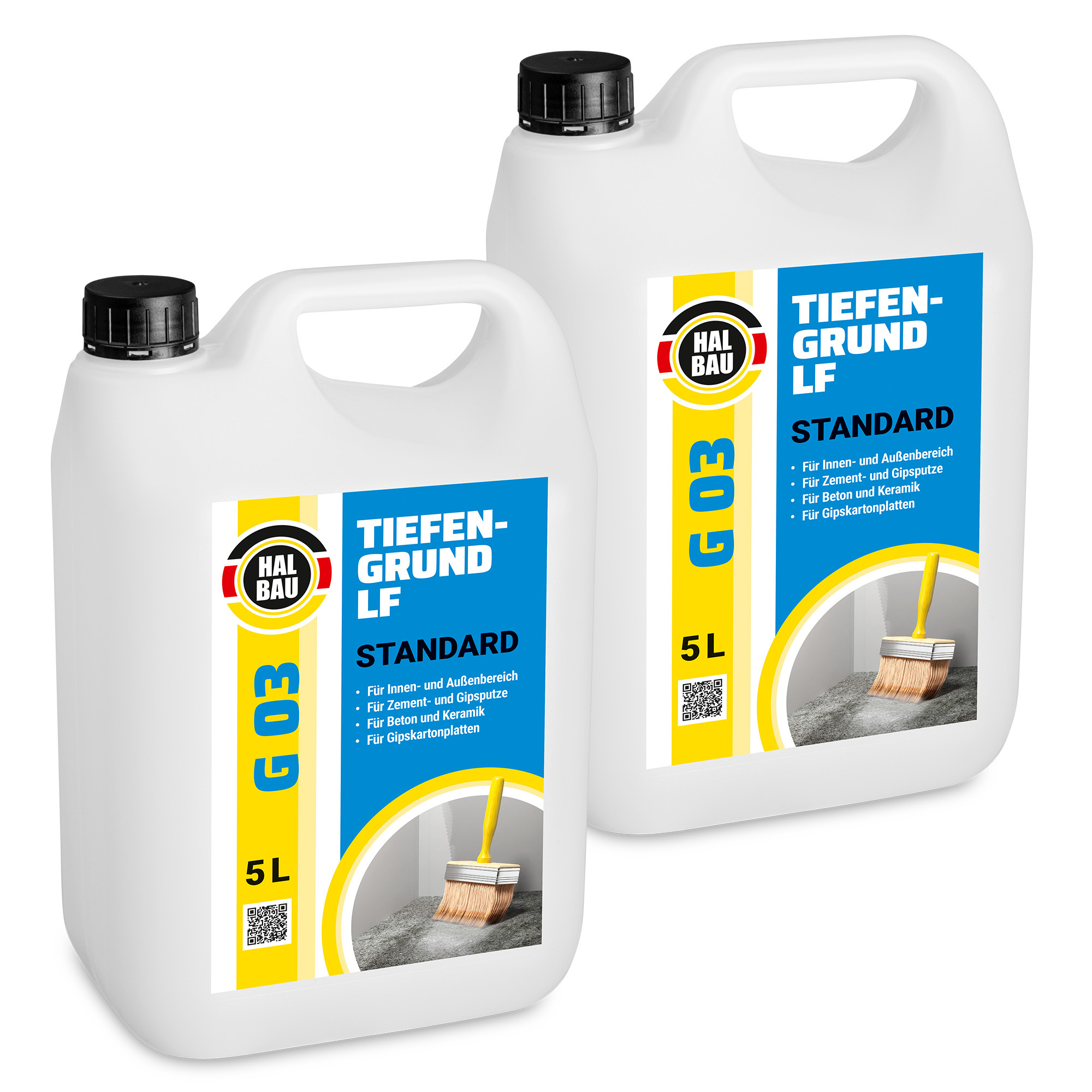 Hangato GmbH Tiefengrund Standard 10L Grundierung Haftgrund Wand Boden Innen Außen HB G03 HB_G03_10