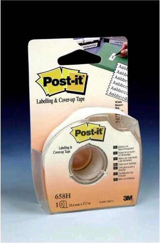POST-IT Bandkorrektor weiß 25 mm x 17,7 m abnehmbar Modell 658H