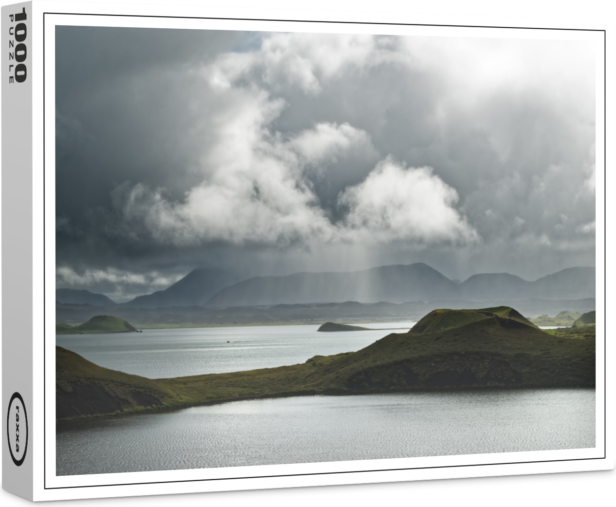 raxxa Premium-Puzzle "Myvatn", 1000 Teile 1-14270-6848-218