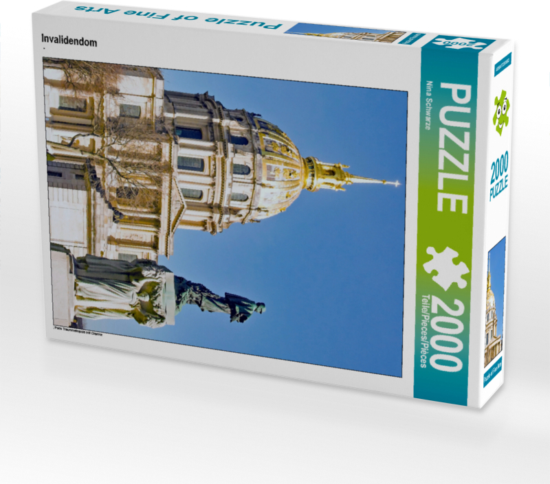 CALVENDO Puzzle Invalidendom 2000 Teile Puzzle hoch | 2000 Teile Lege-Größe 90x67cm Foto-Puzzle für glückliche Stunden