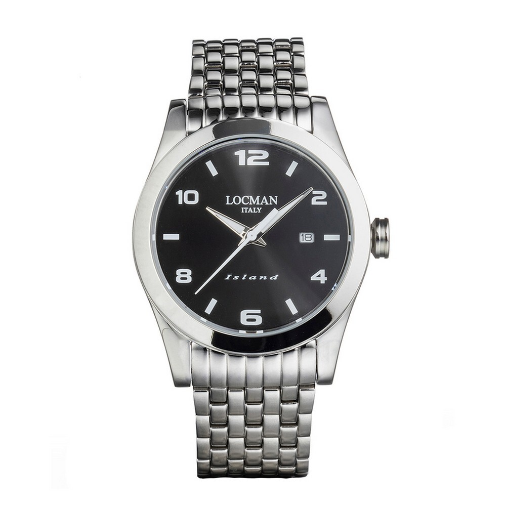 0613A01S-00BKWHB0 Taliansko Pánske hodinky Iceland Black Ref. 0613A Locman