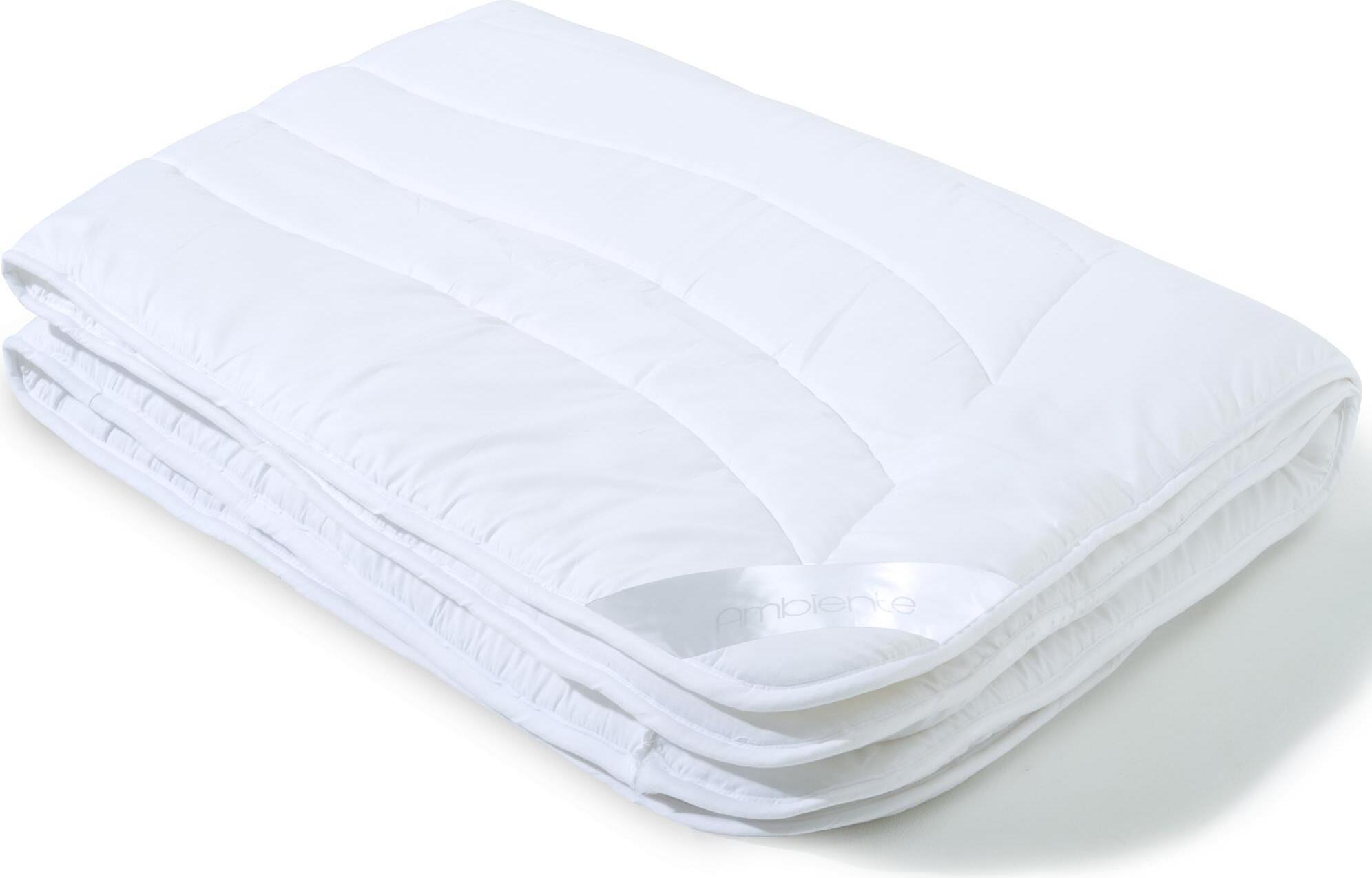 BEDSUM Mikrofaser-Steppdecke Für Kleinkinder – 99x129 Cm, Weiß, Leicht & Warm, Maschinenwaschbar