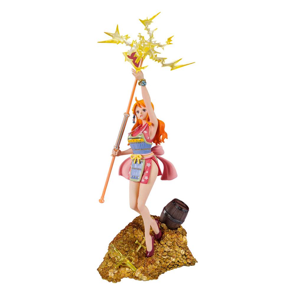 Bandai One Piece FiguartsZERO PVC Statue Nami by Eiichiro Oda WT100 Daikaizoku Hyakkei 28 cm