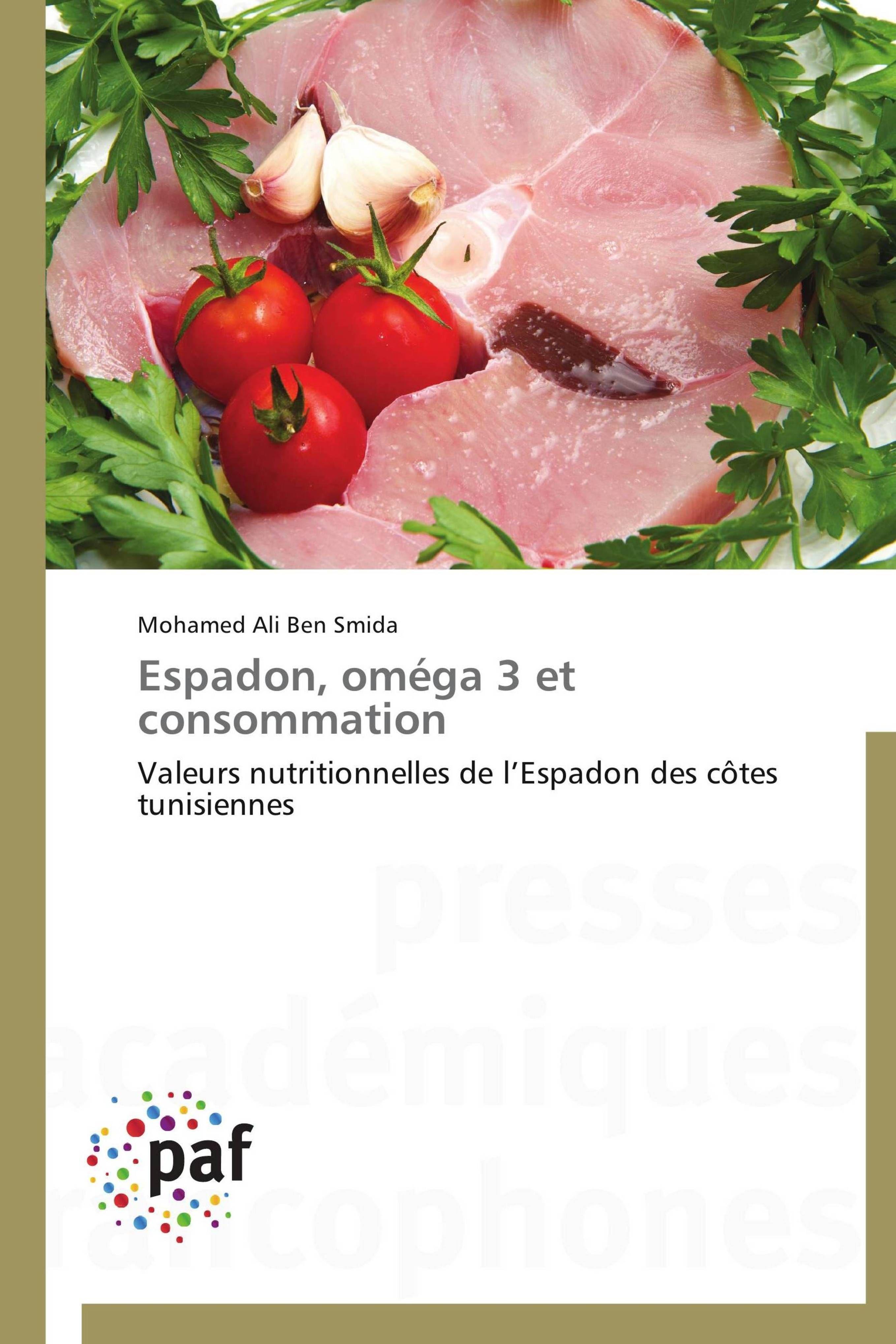 Sonstige Verlage Espadon, oméga 3 et consommation