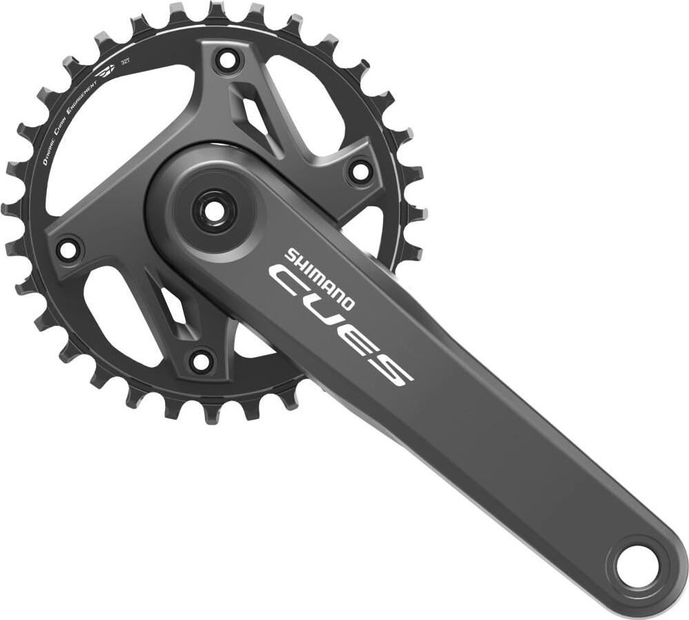 SHIMANO Kurbelgarnitur CUES FC-U6000 Kurbelgarnitur - 175 mm, 11-fach.