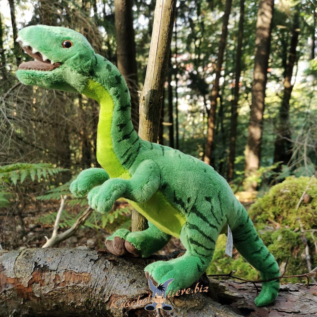 Kuscheltiere*biz Plüsch Dinosaurier Coelophysis Kuscheltier Theropoda 45 cm Raubsaurier TRIAS KT531441
