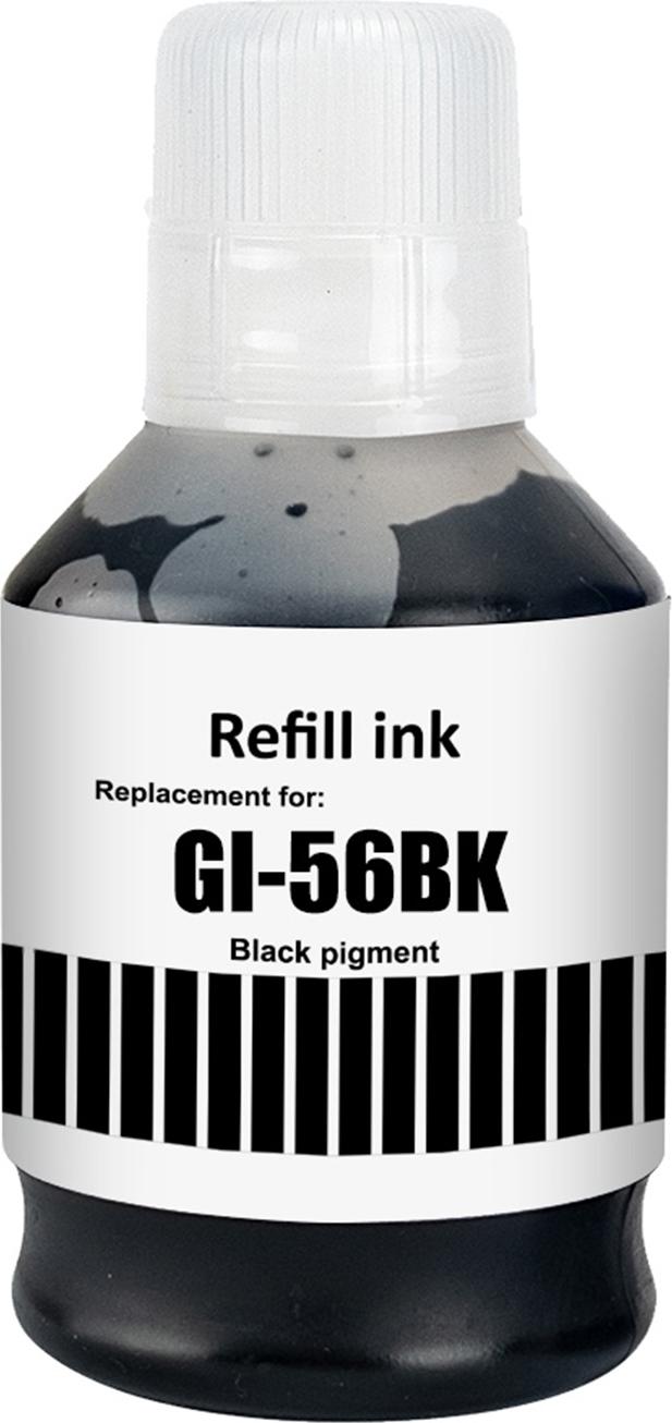 TECHTEK Tinte Ersetzt GI-56BK (4412C001) Kompatibel mit [Canon] MAXIFY GX 3040, MAXIFY GX 3050, MAXIFY GX 4040, MAXIFY GX 4050, MAXIFY GX 5050, MAXIF