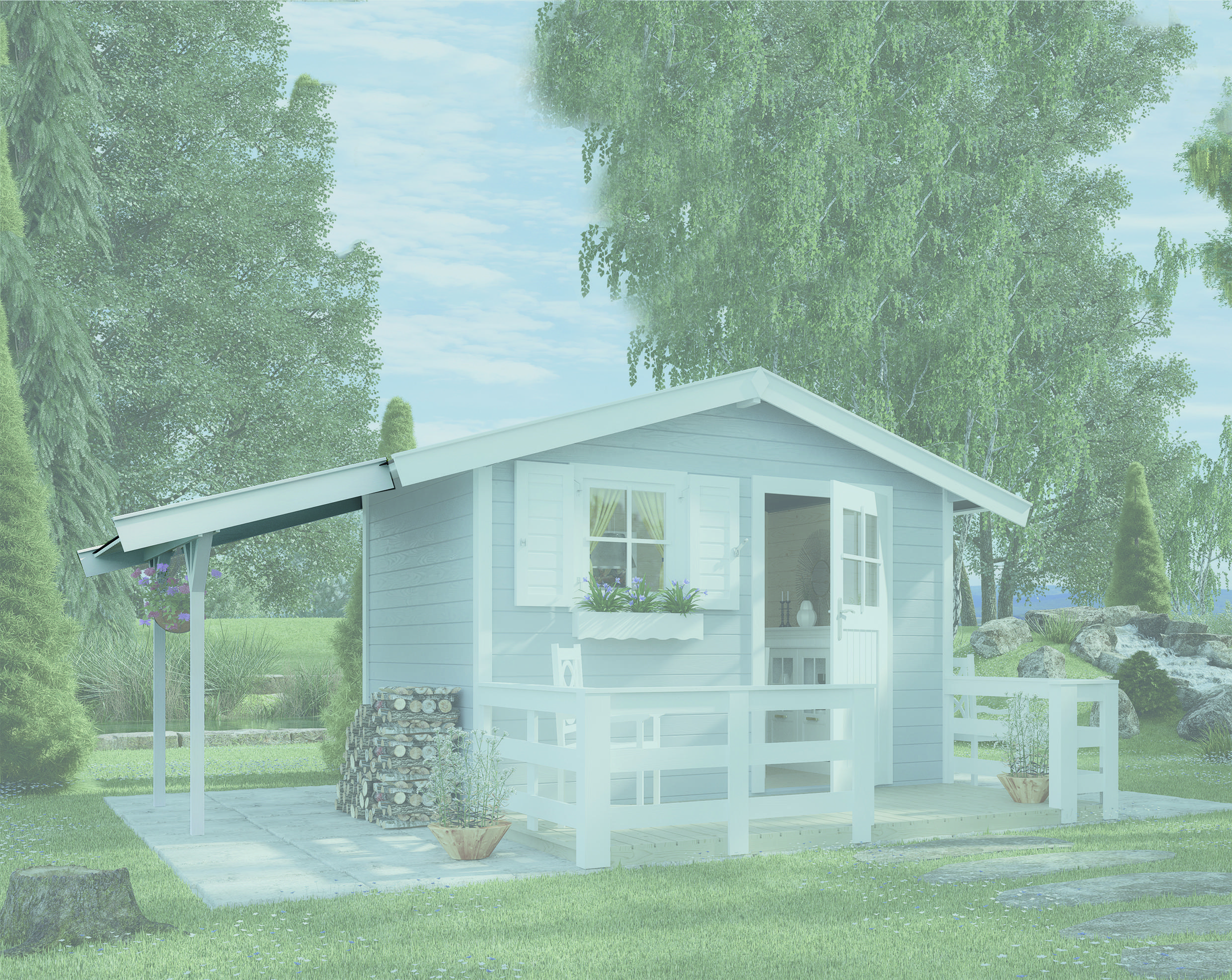 Schleppdach für 19/21mm, 80x200 B x T x H 95 x 205 x max. 205