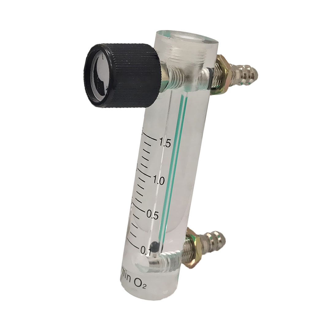 0-25MPa 2 pcs Gas Durchflussmesser mit Regelventil für Sauerstoff 