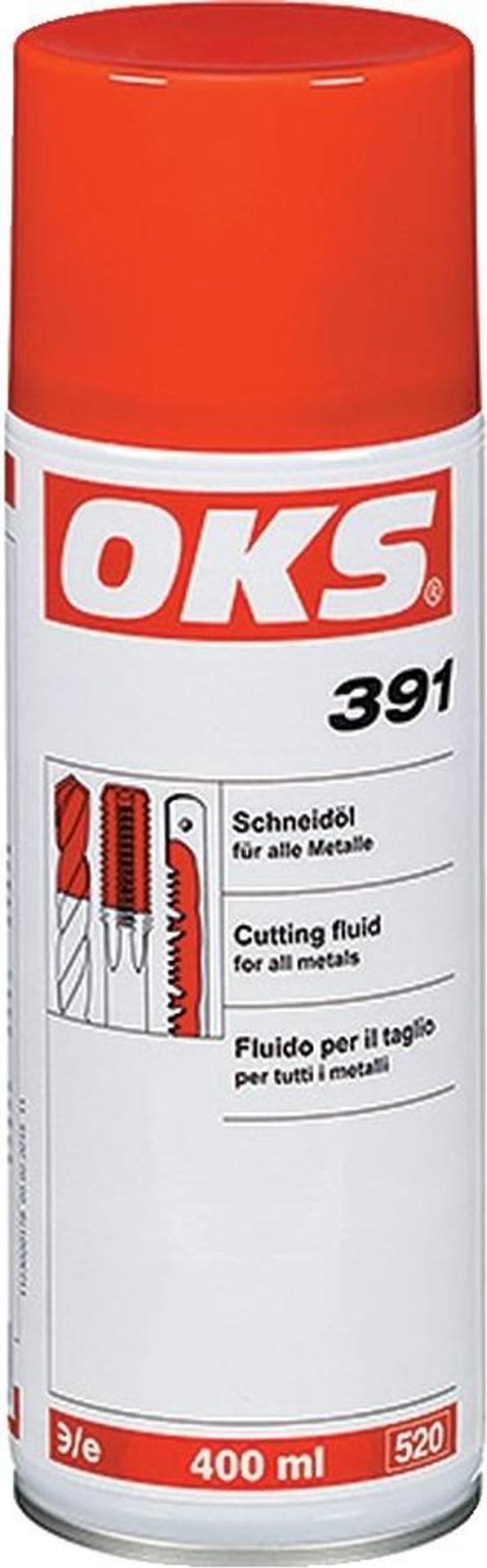 OKS Schneidölspray 391 Mineralöl gelblich Spraydose 400ml 12 Stk 1123020178