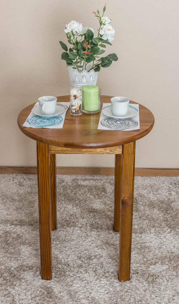 Steiner Shopping Esstisch Holz rund