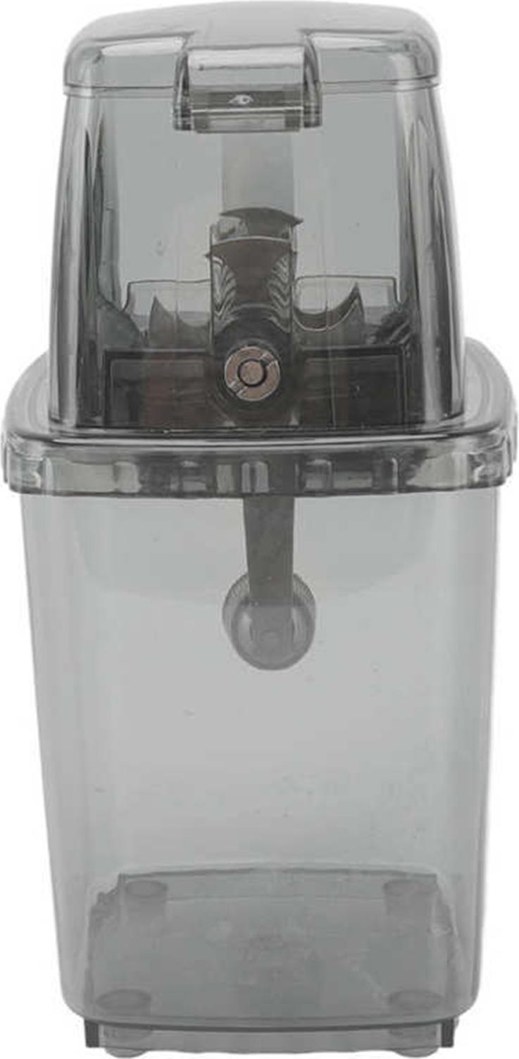 Prenosný drvič ľadu 1,25 l ručný drvič DIY ručný štiepkovač na holenie pre domáce vonkajšie kempingové použitie priehľadný čierny