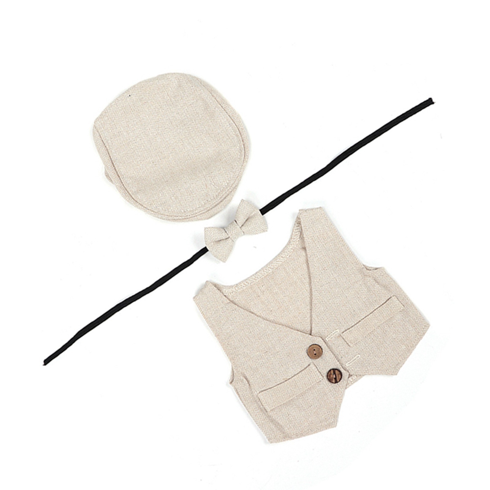 Cocosity Babies Kleidung,Babies Weste,Kinderkleidung Set,0-1 Monat Babies Kleidung,Babies Fotografie Kleidung