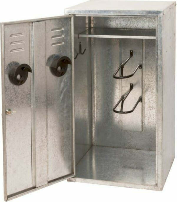 Kerbl Sattelschrank 60x60x106 für 2 Sättel 32707