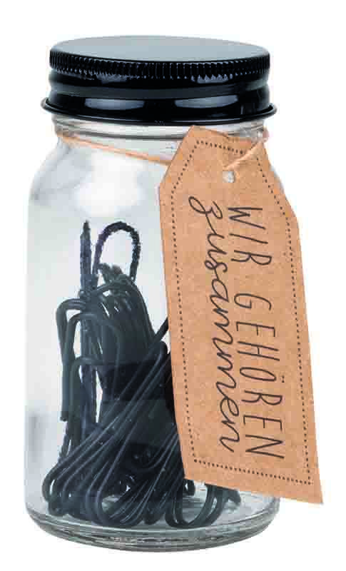 räder Büroklammern "Wir gehören zusammen"