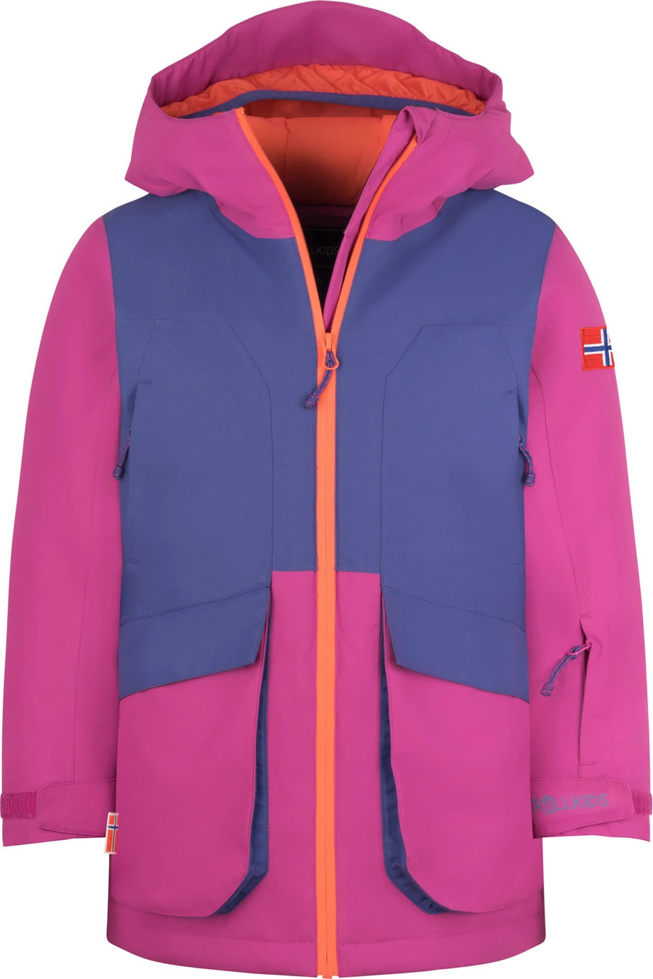 Trollkids Kongsberg Jacke Rosa 140 cm Junge Rosa 140 cm 636-154-140