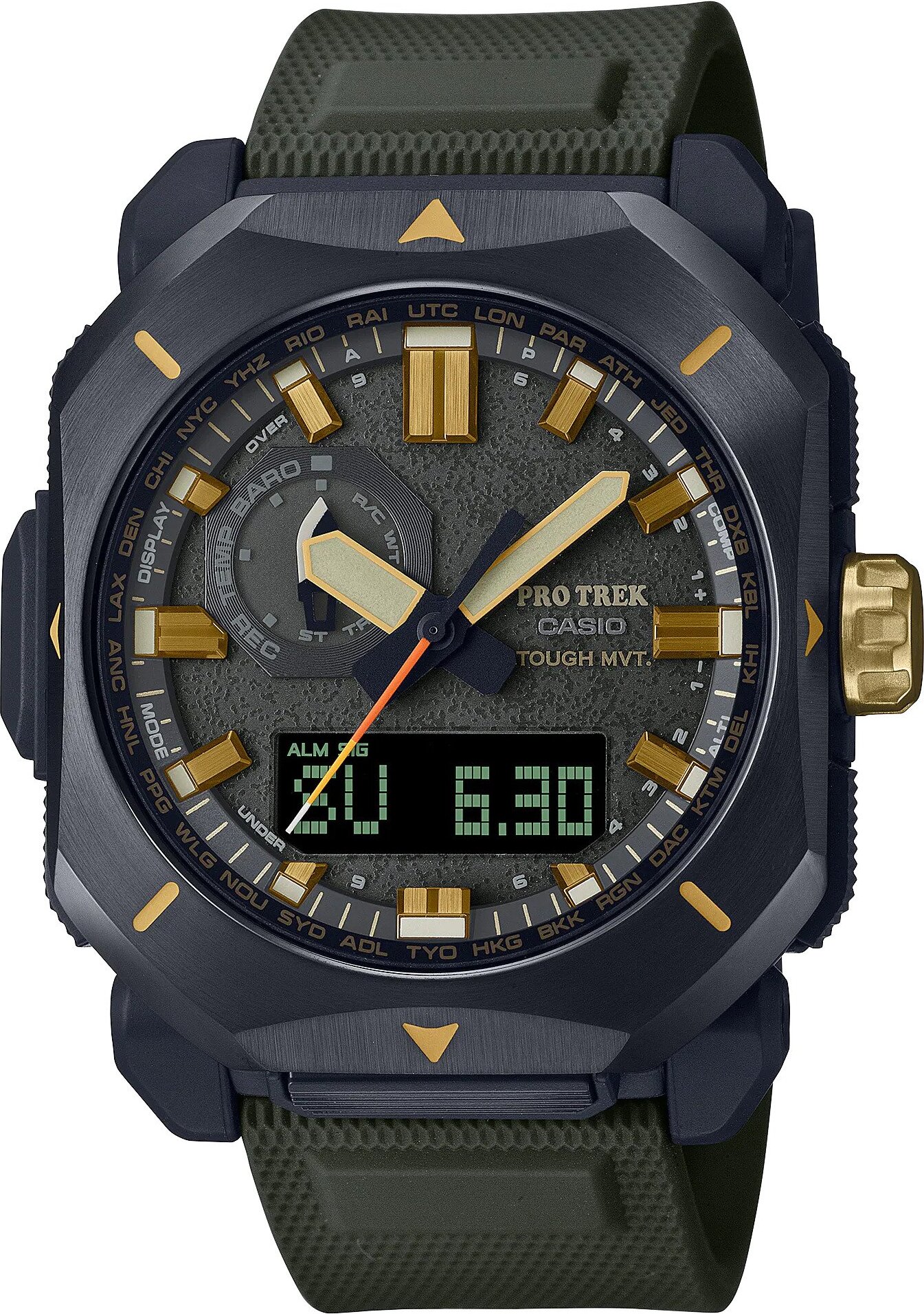 Casio PRW-6900Y-3ER Pro-Trek Funkuhr Solaruhr Herrenuhr 45mm 10ATM