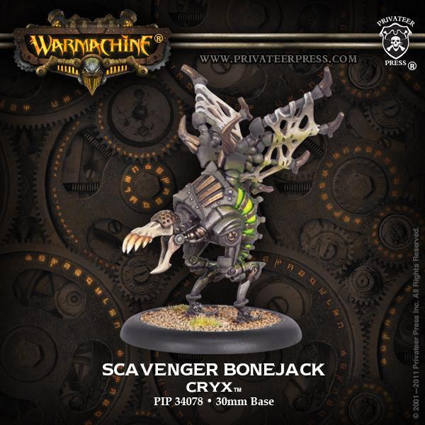 Privateer Press Cryx Scavenger Bonejack Blister