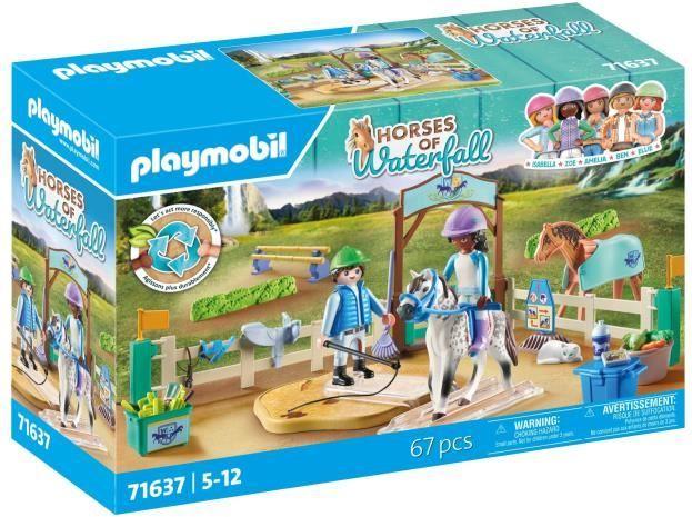 PLAYMOBIL Horses of Waterfall Reitarena, 67 Teile, Bauset ab 5 Jahren, PLAYMOBIL 71637 PL71637