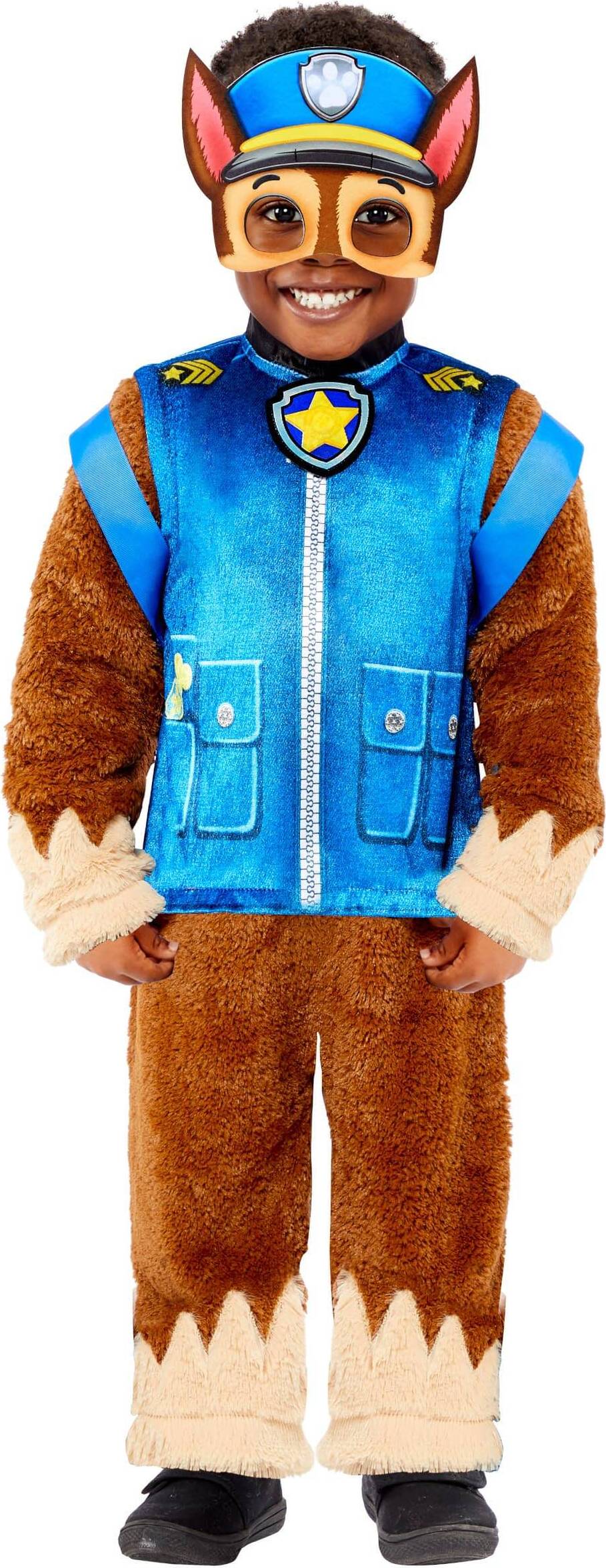 Vestaglia Per Bambini Paw Patrol Accappatoio In Pile Con Cappuccio Tasche E Cintura Taglie 18-24 Mesi A 5-6 Anni - 3