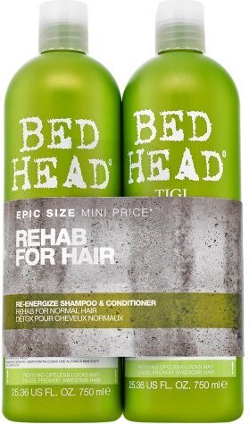 Tigi Bed Head Urban Antidotes Re-Energize Shampoo & Conditioner šampón a kondicionér pre všetky typy vlasov 750 ml + 750 ml