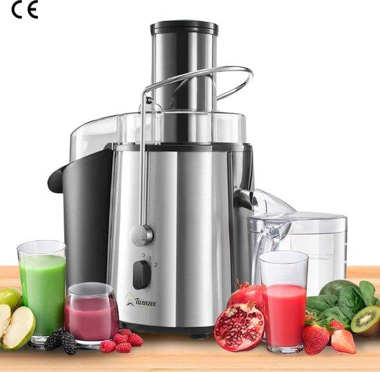 OEM Kräftige 850 W Zentrifugenjuicer für Gemüse und Obst mit 2 Geschwindigkeiten - Zentrifugenjuicer mit breitem Öffnung (75 mm) und Anti-Rutsch-Basis für frisch gepresstes Saft 2026