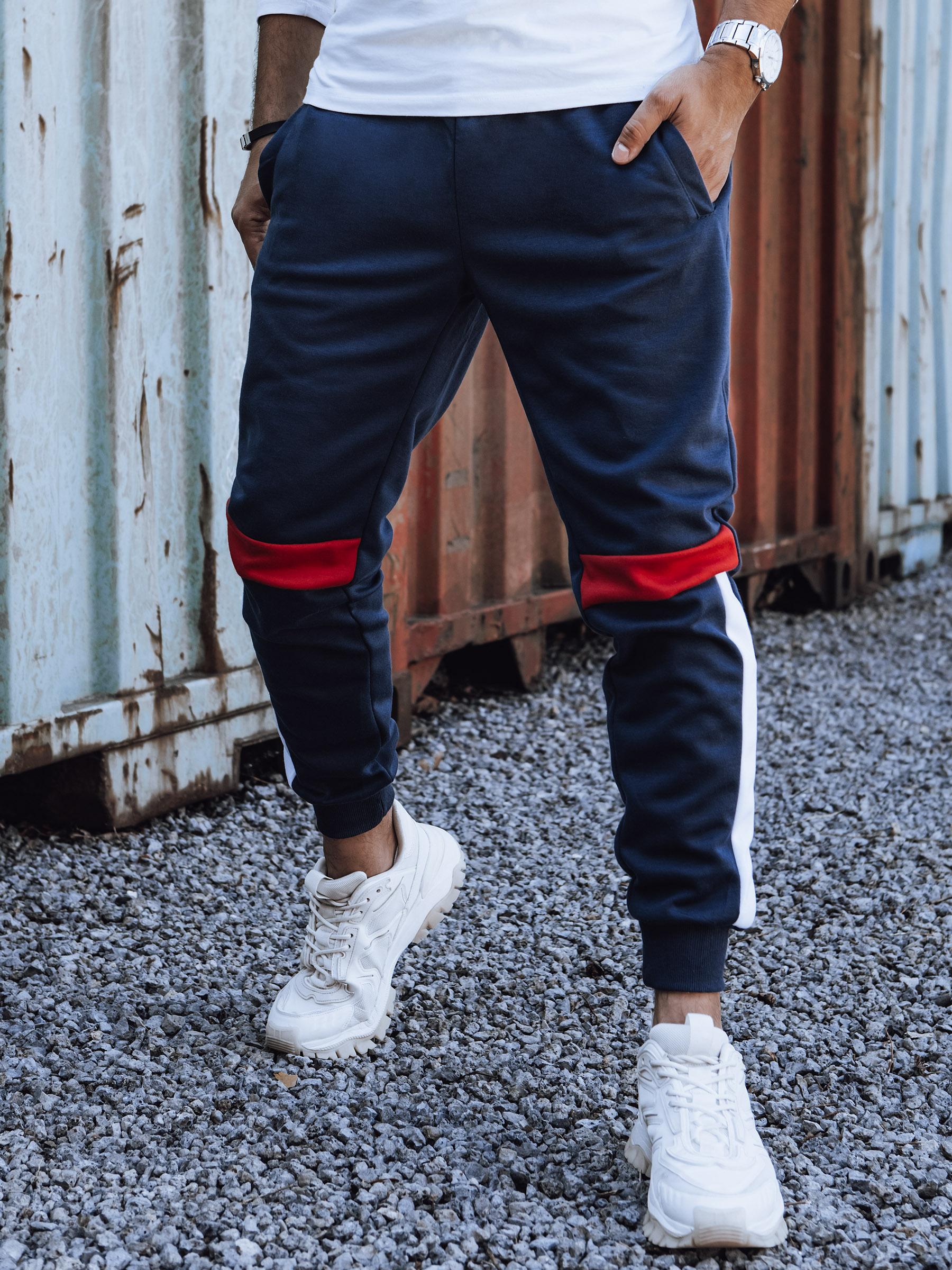 Dstreet Herren-Jogginghosen Tearoo granat XL 436852