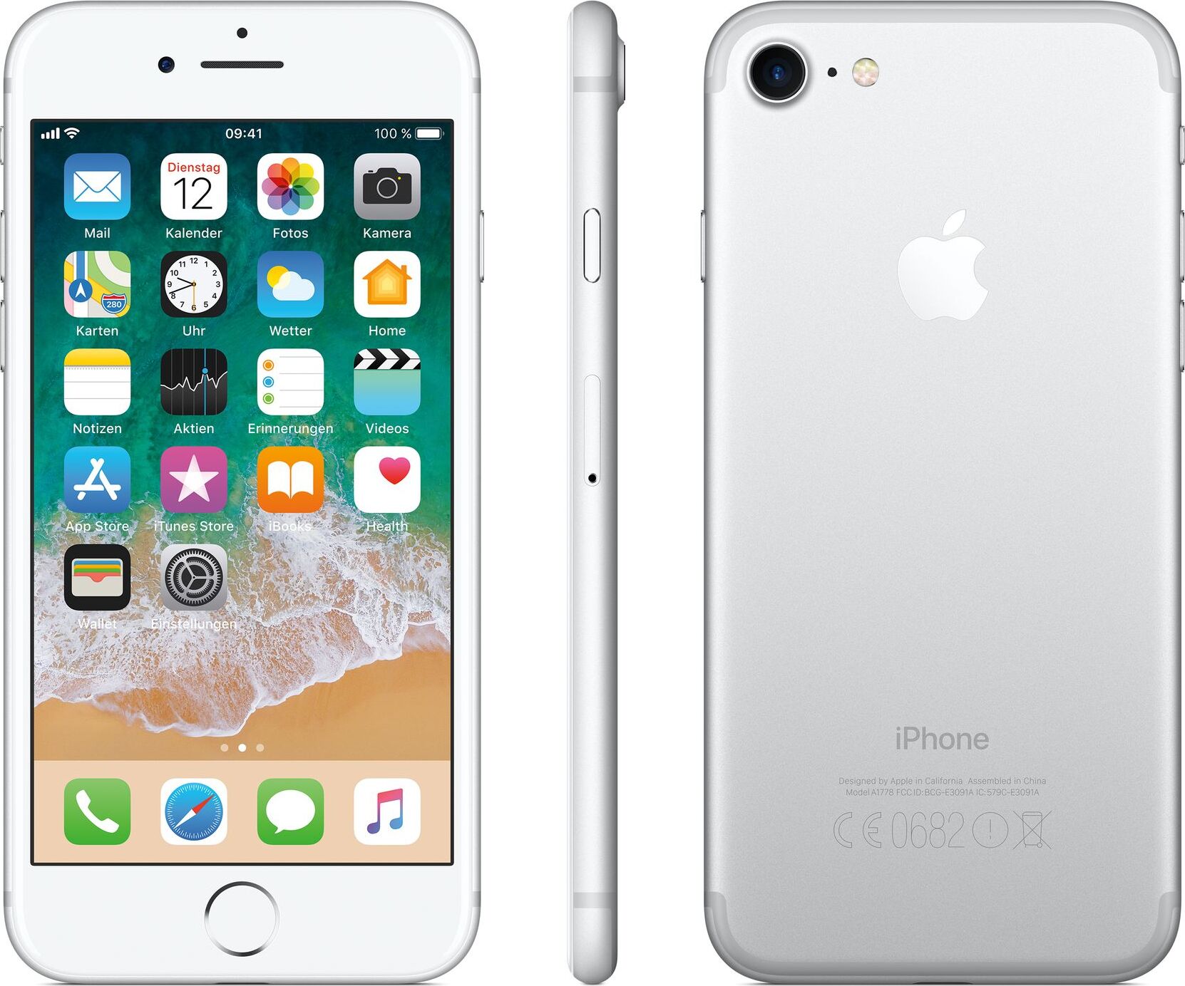 Apple iPhone 7 256GB Silber NEU, Originalverpackt A1778