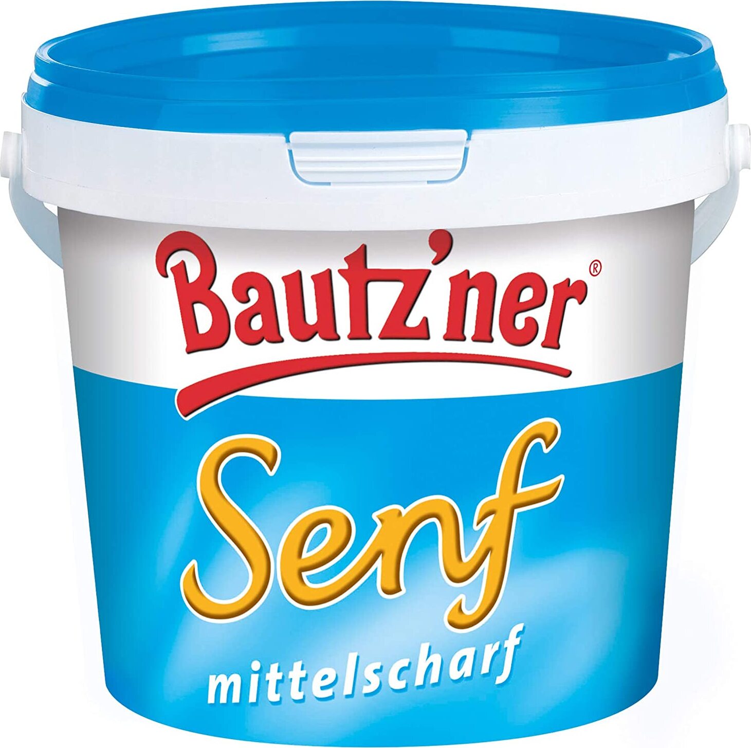 Senfe Bautzner Senf mittelscharf Eimer 1000ml Senfe