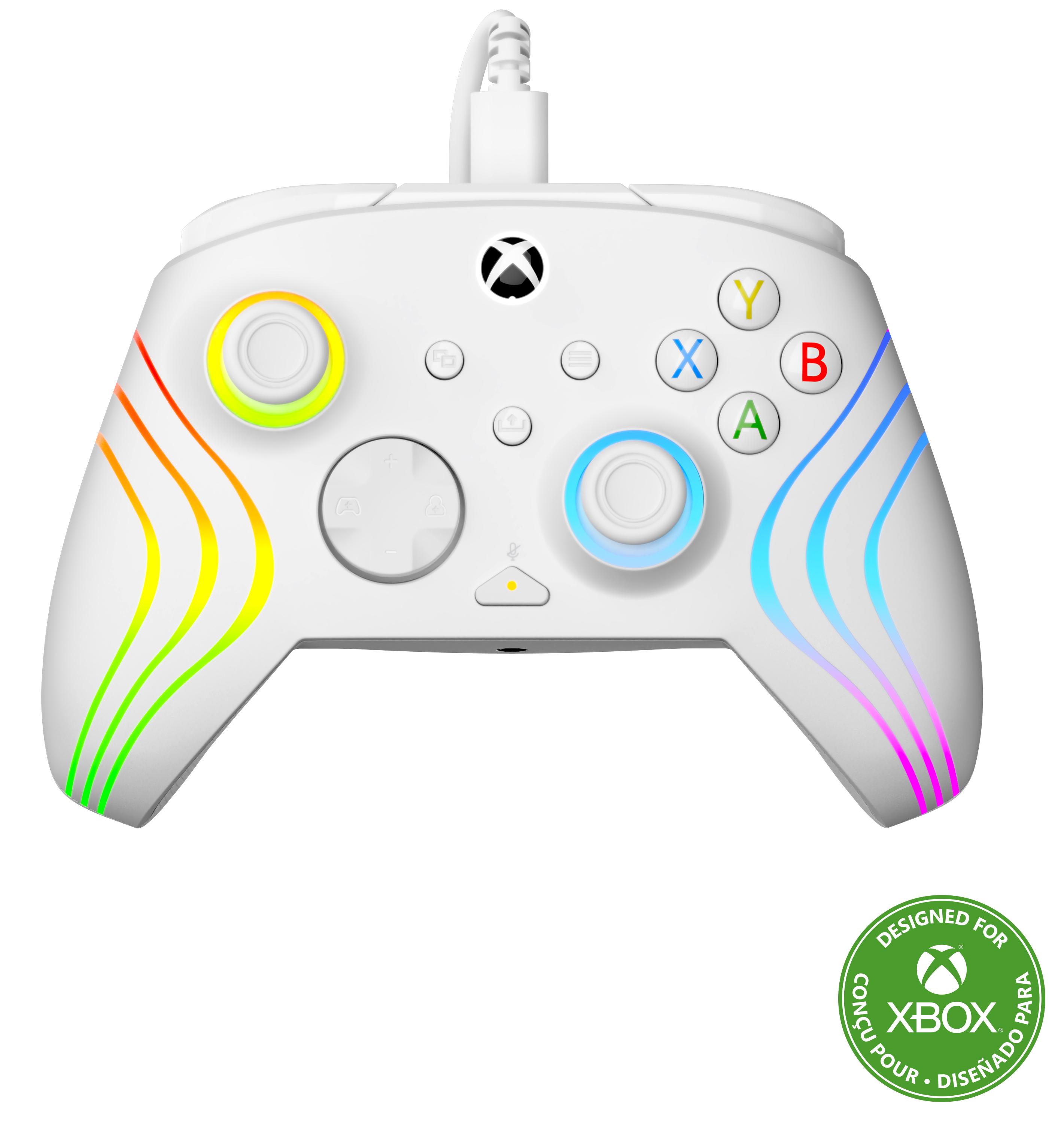 Turtle Beach Afterglow Wave, Gamepad, PC, Xbox, Xbox One, Xbox Series S, Xbox Series X, D-pad, Tlačidlo možnosti, Viacfarebný, Kábel, USB