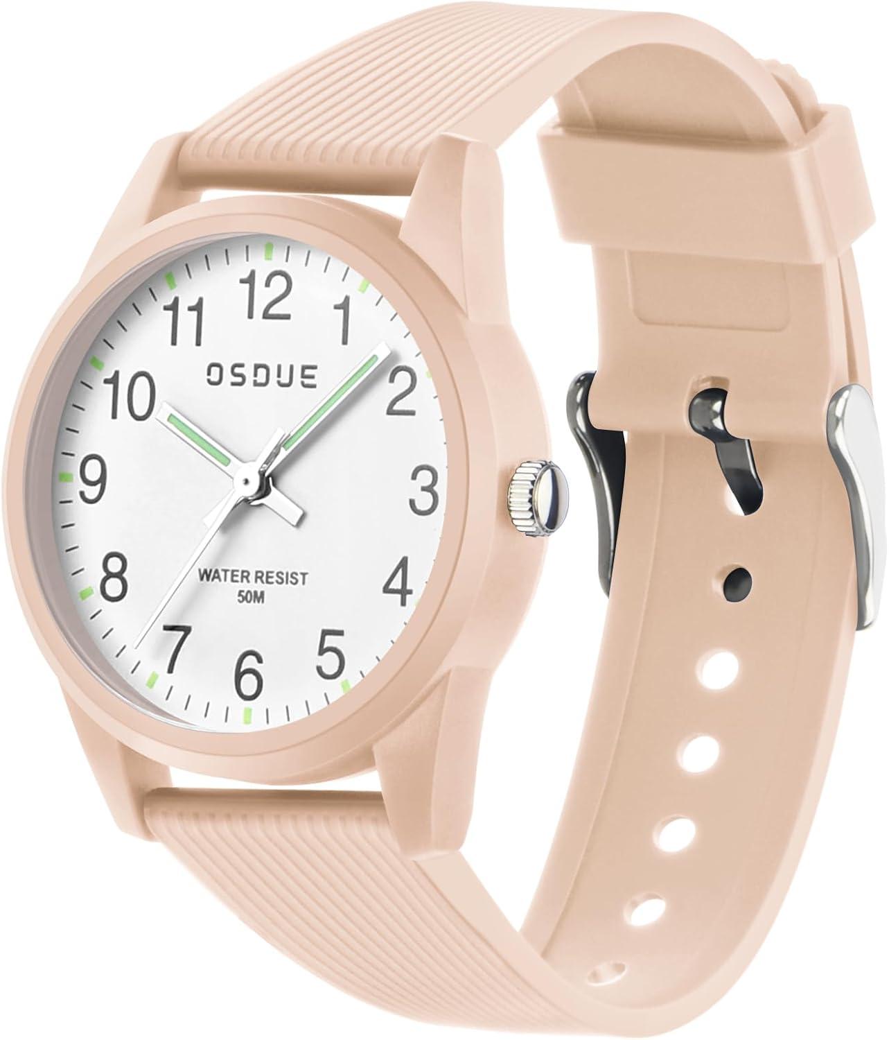 Detské hodinky chlapec dievča, hodinky náramkové hodinky pre chlapcov, 50M vodotesné detské hodinky plavecké hodinky, darček k narodeninám Veľká noc deň detí Vianoce