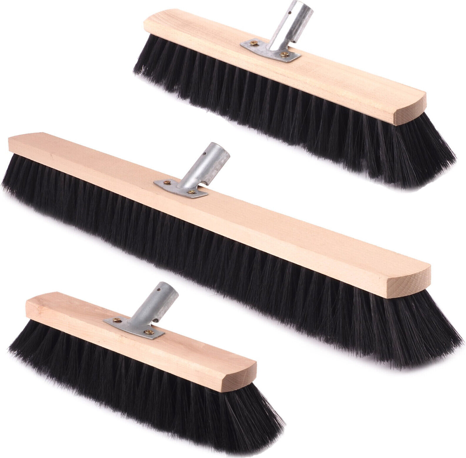 BAUSTER® Straßenbesen Kehrbesen Industriebesen Saalbesen Besen 30 40 50 60 70 80 100 cm Besonderheiten: 40 cm Straßenbesen P027