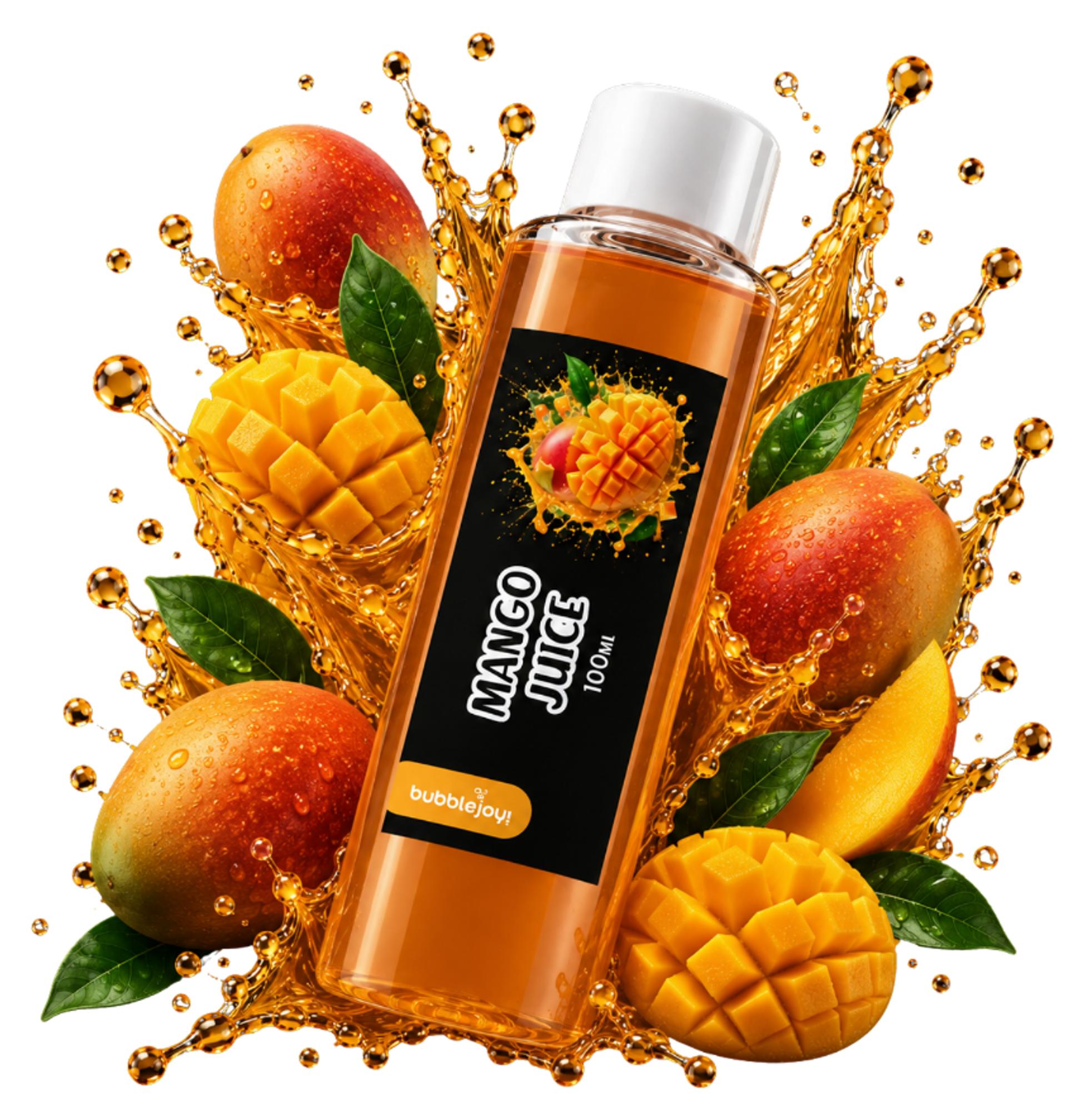 BubbleJoy Sirup Mango 100 ml Fruchtsirup für Bubble Tea