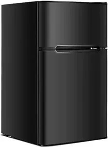 COSTWAY 90L Kühlschrank mit 27L Gefrierfach Kühl-Gefrier