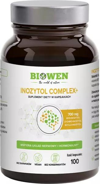 BIOWEN (suplementy diety) Inozytol Complex+ 100 Kapseln – Biowen