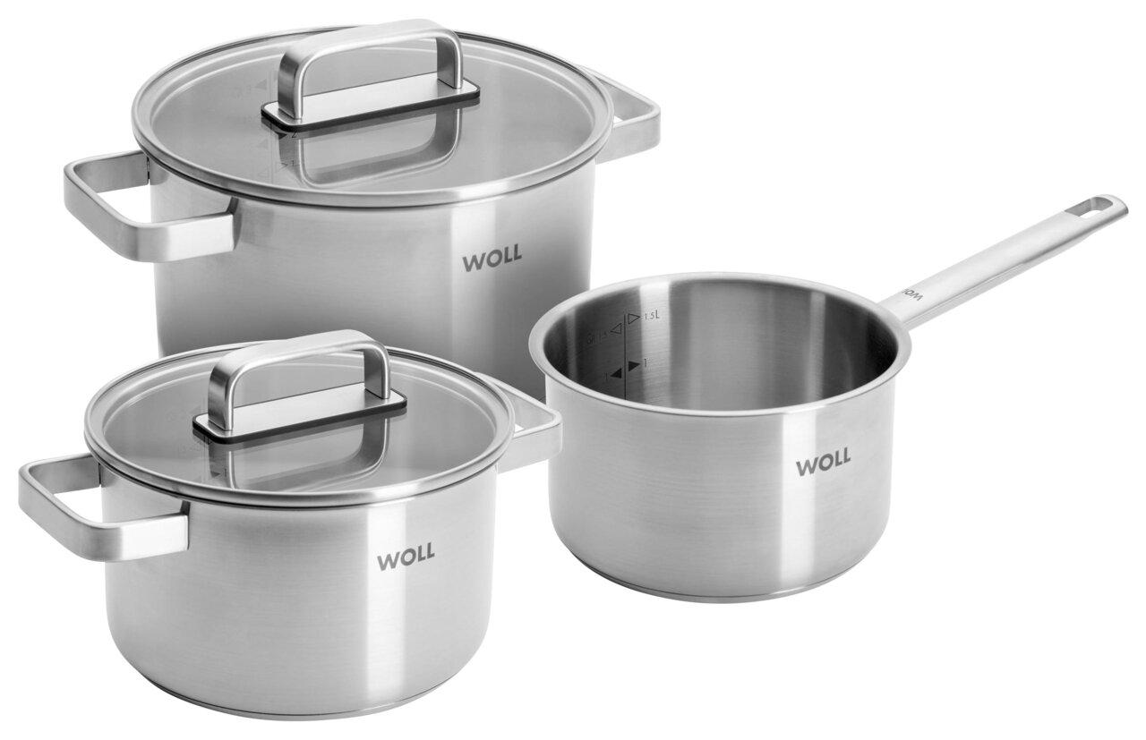 Woll Topfset 5-tlg. STEEL