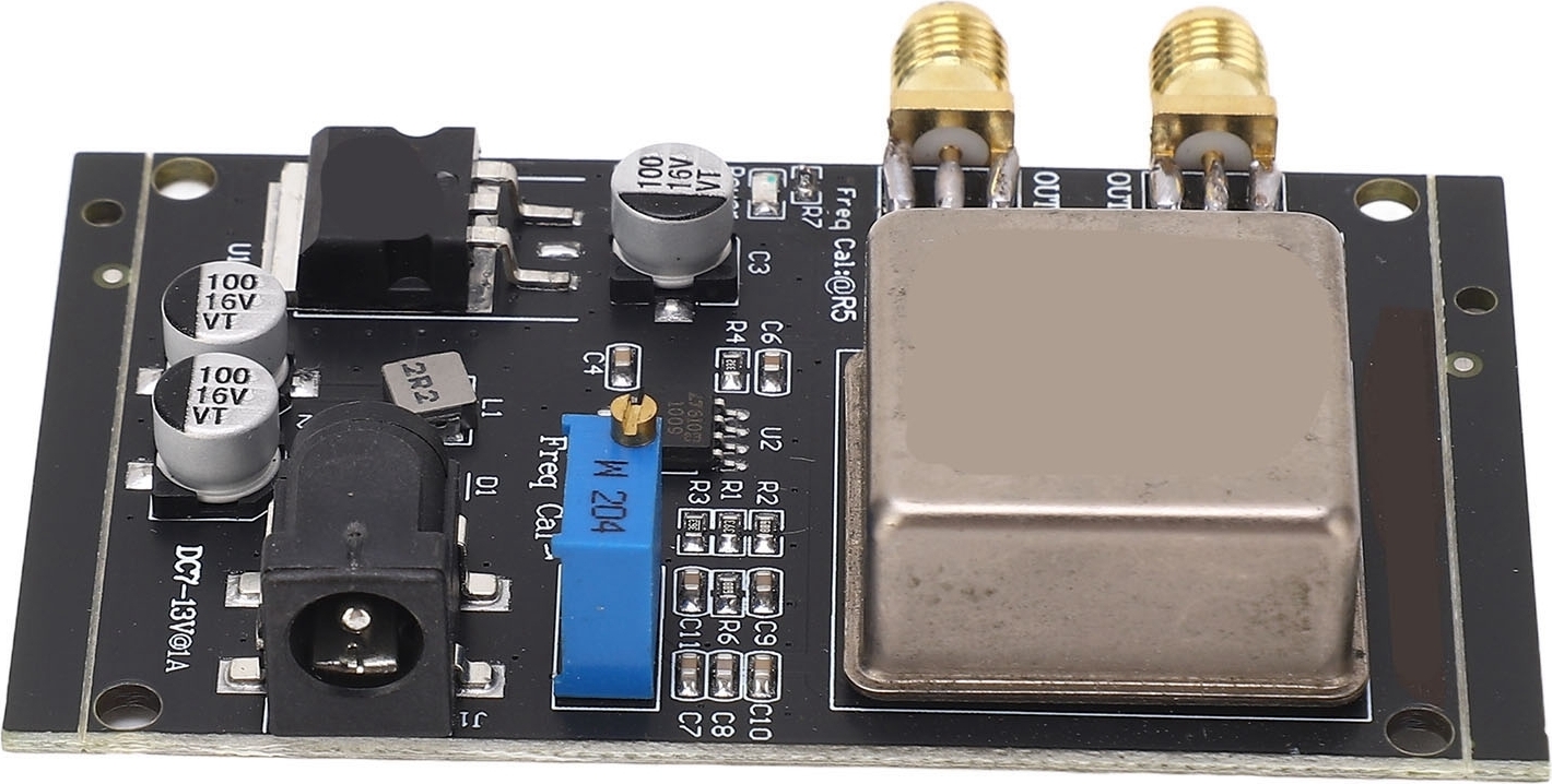Cocosity 10MHz Frequenzstandardmodul,Quarzoszillator Konstante Temperatur Modul,OCXO Frequenzreferenzmodul,Frequenzstandardreferenzmodul,OCXO Frequenzmodul,OCXO Frequenzreferenz Source Board Frequenznormal-Referenzmodul