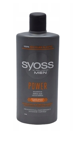 Syoss Men Szampon do włosów Power & Strength, 440 ml