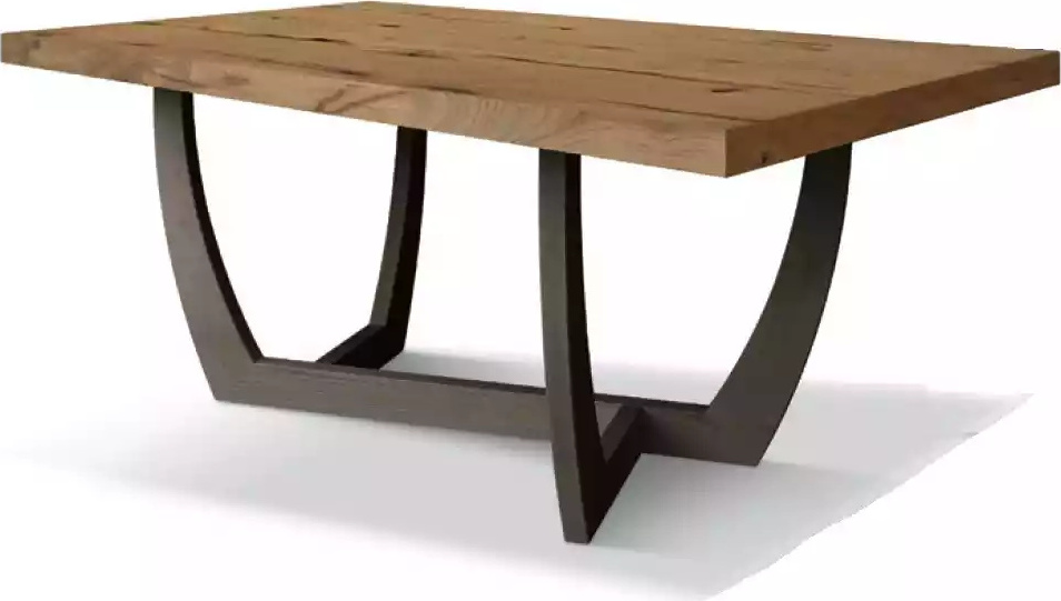 Esszimmer Küchentisch Esstisch 180cm Holz Esstische braun modern 180x90